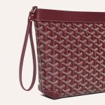 Goyard Conti Pouch Burgundy - Image 3